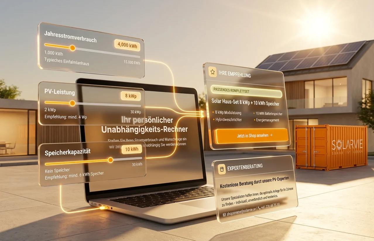 Nachhaltige Energie für Ihr Zuhause